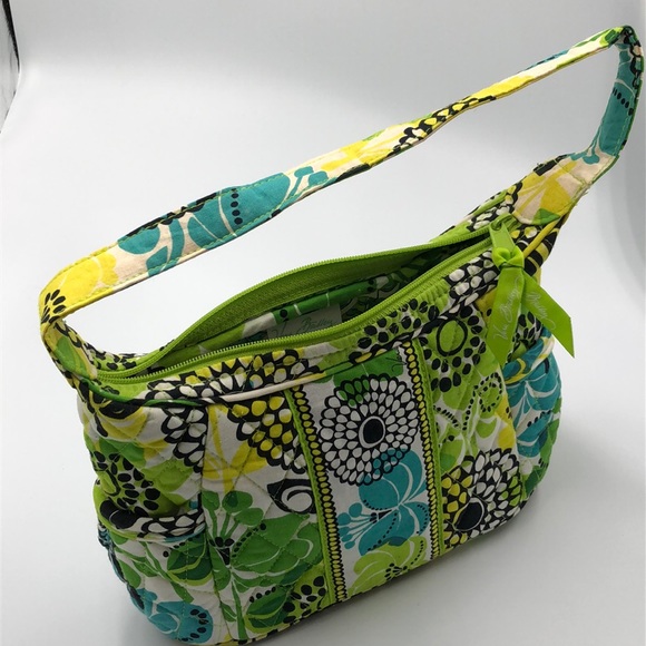 vera bradley lime green purse